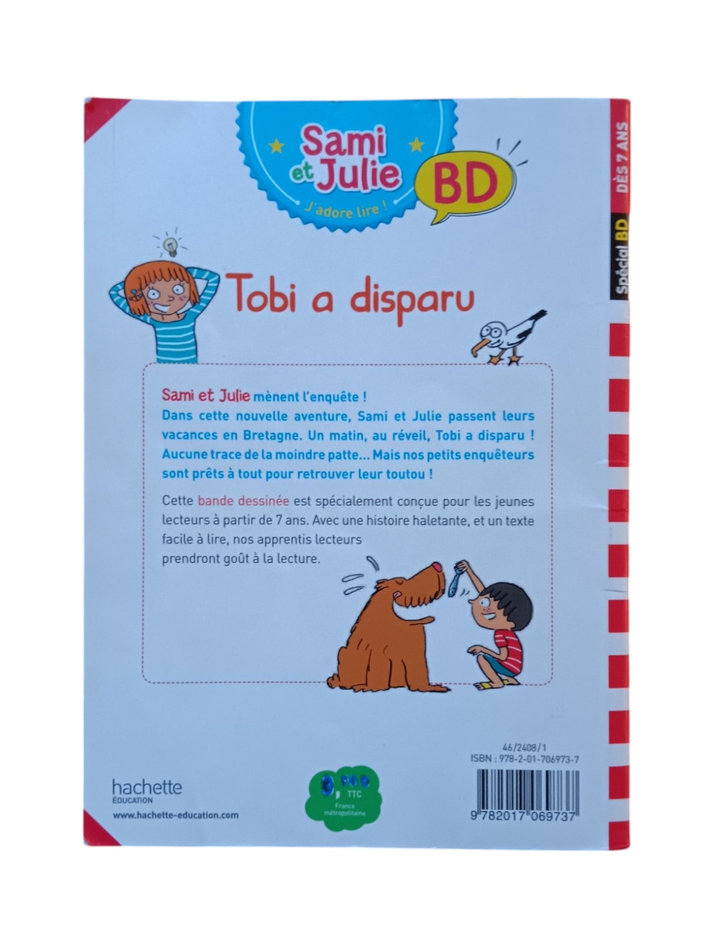 Sami et Julie BD : Tobi a disparu