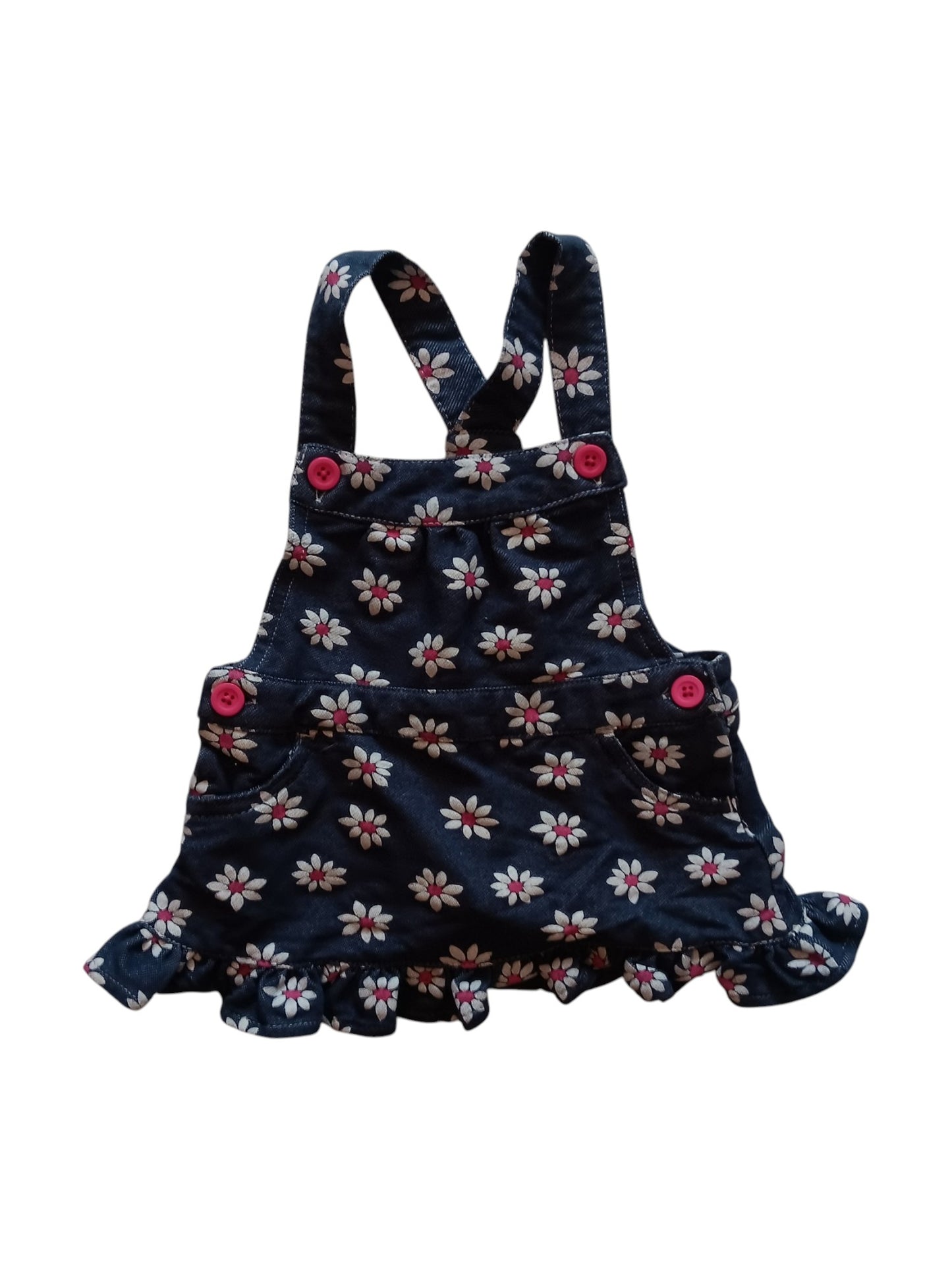 Robe salopette - George - 3 Mois