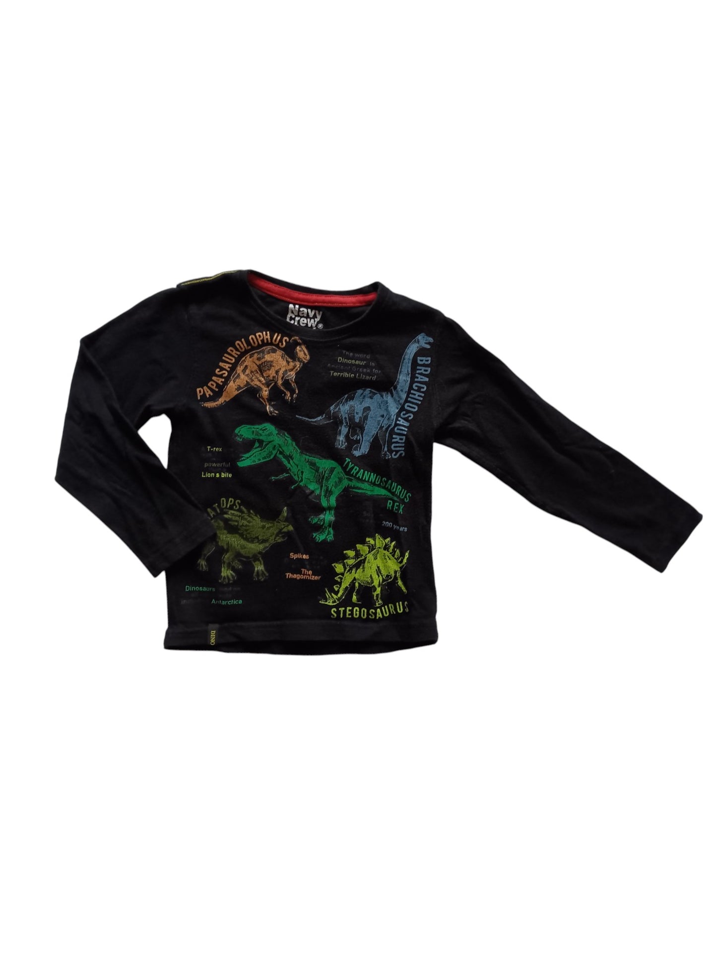 Chandail à manches longues - Navy Crew Skate - 4 ans