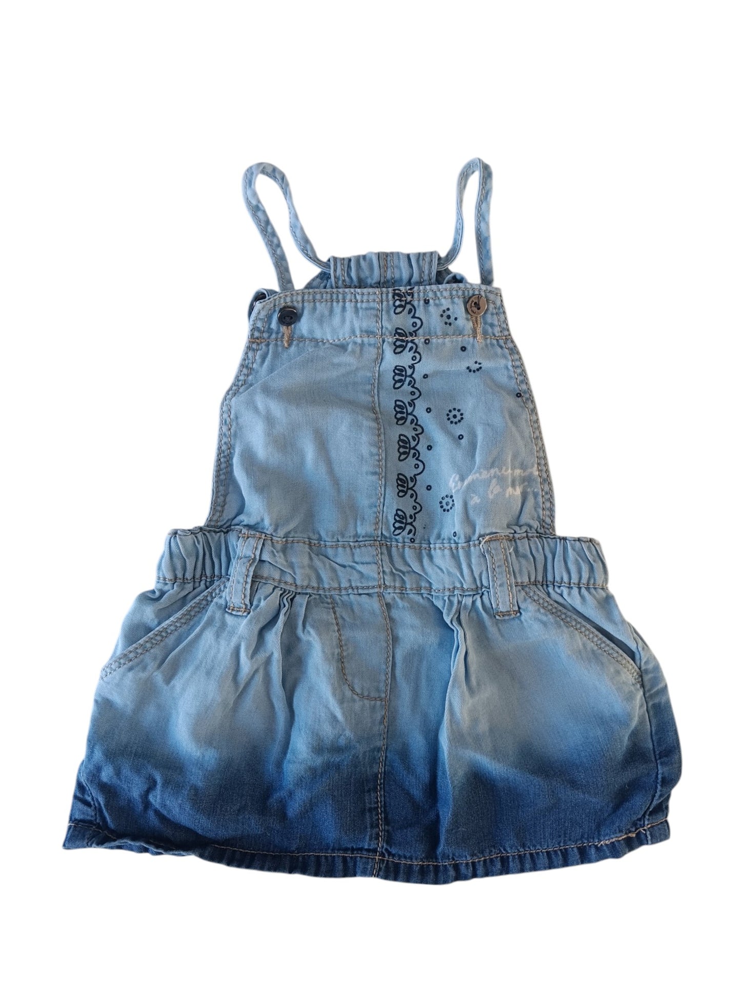 Robe salopette - Souris Mini - 6-9 mois