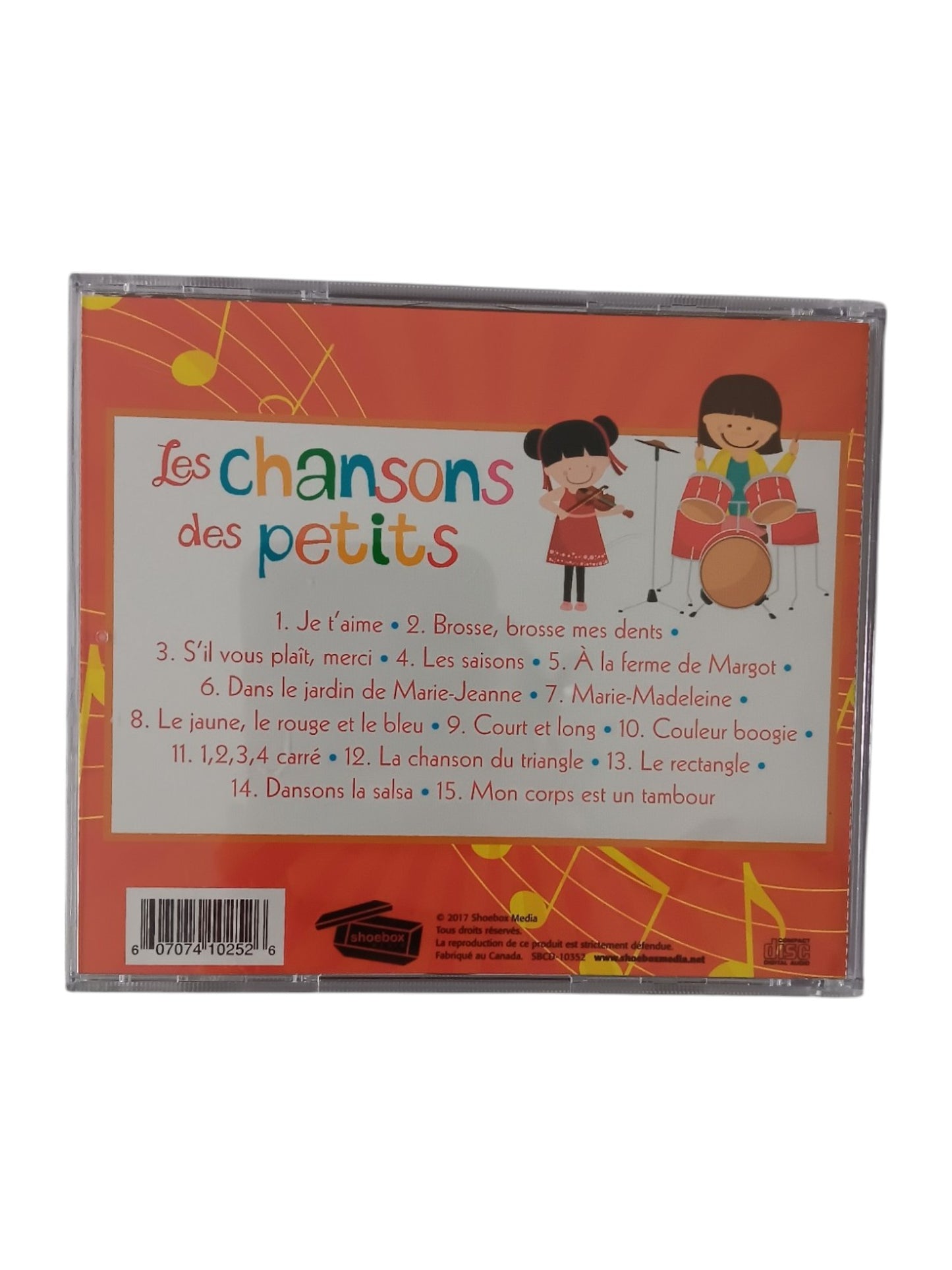 Les chansons des petits - CD