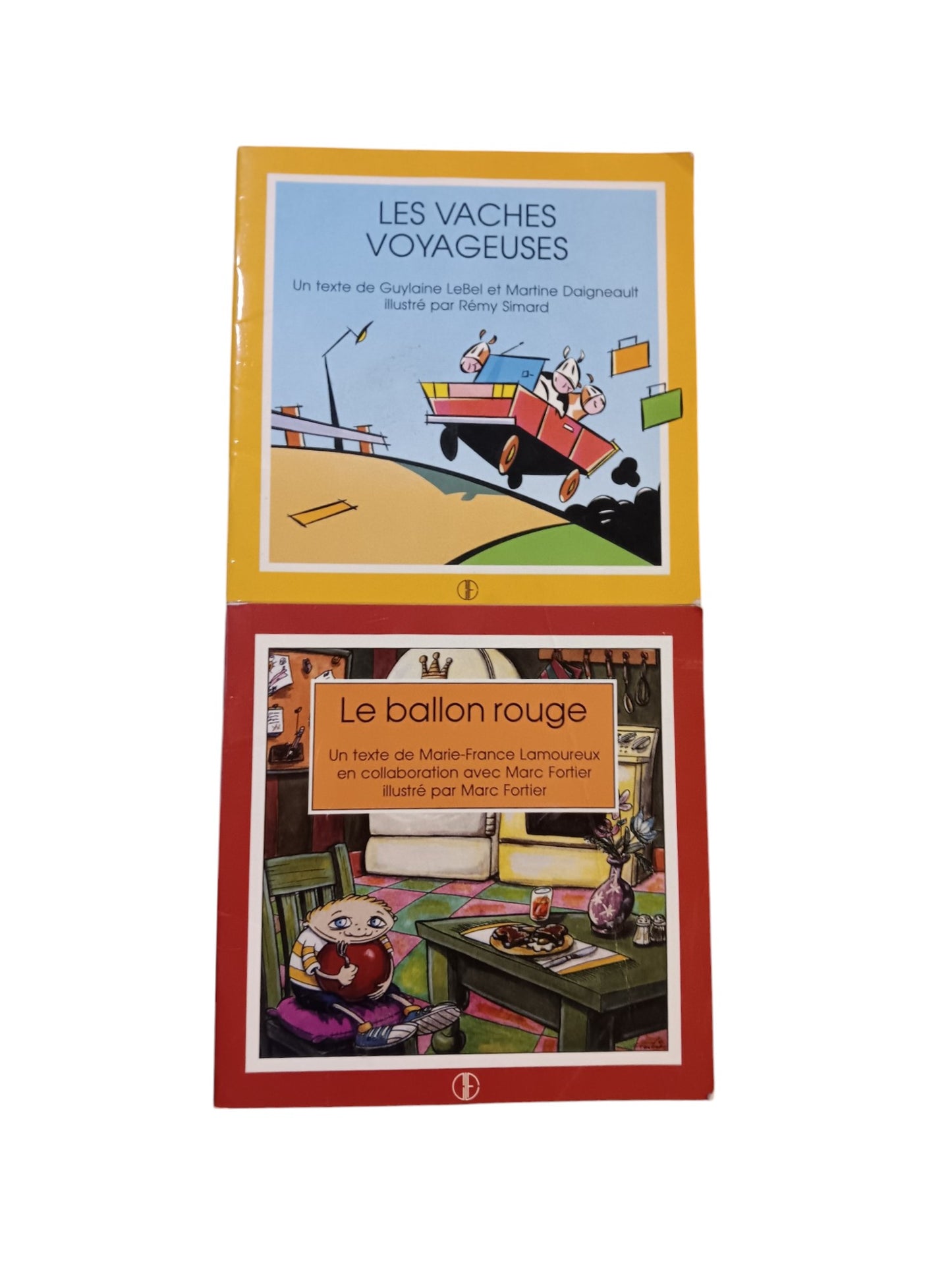 Duo de livre - Les vaches voyageuse / Le ballon rouge