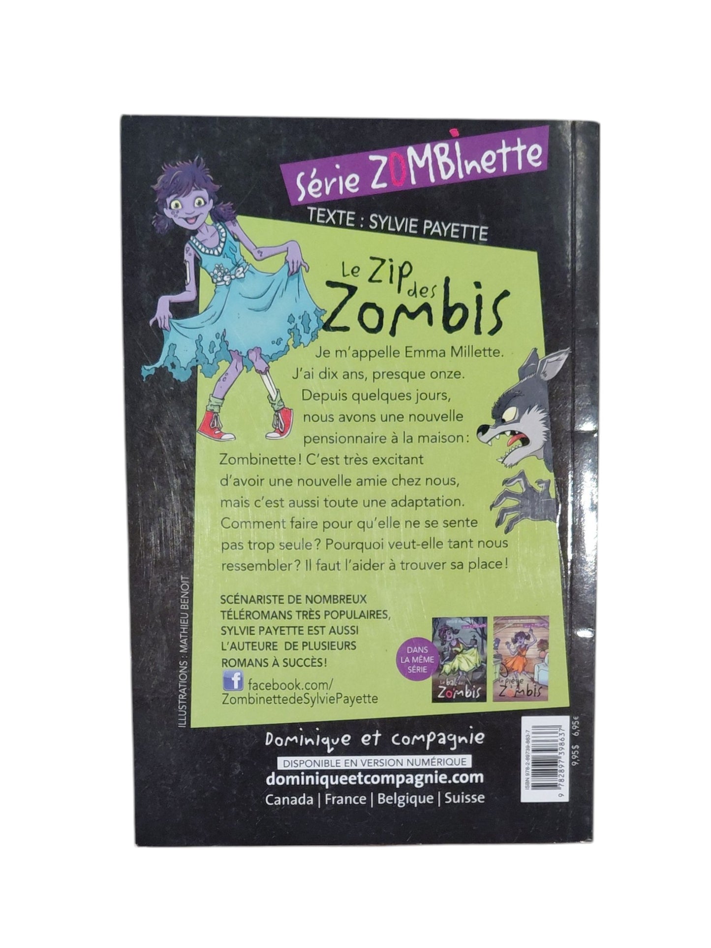 Zombinette - Le zip des zombis