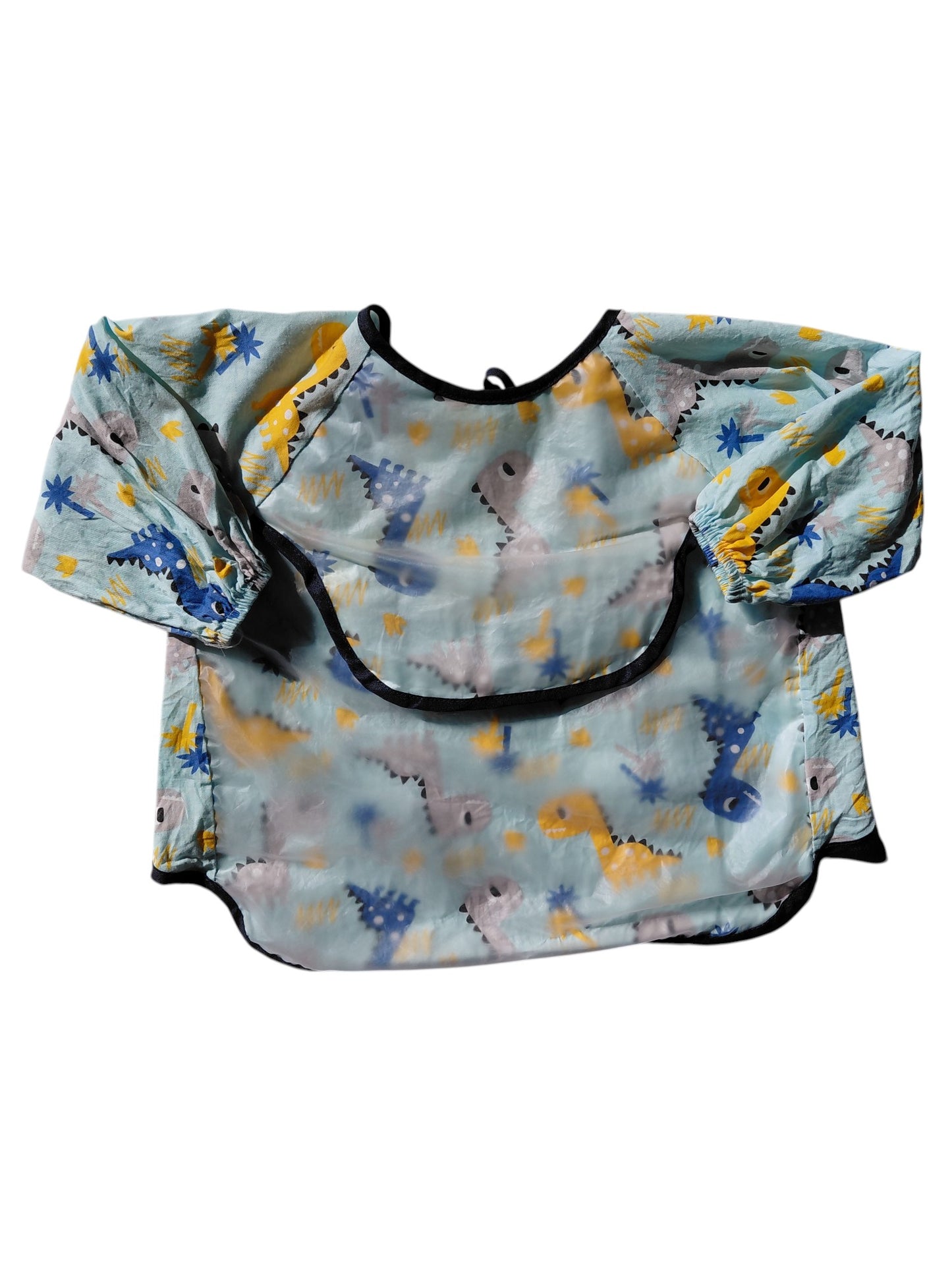 Bavoir manches longues - Dino