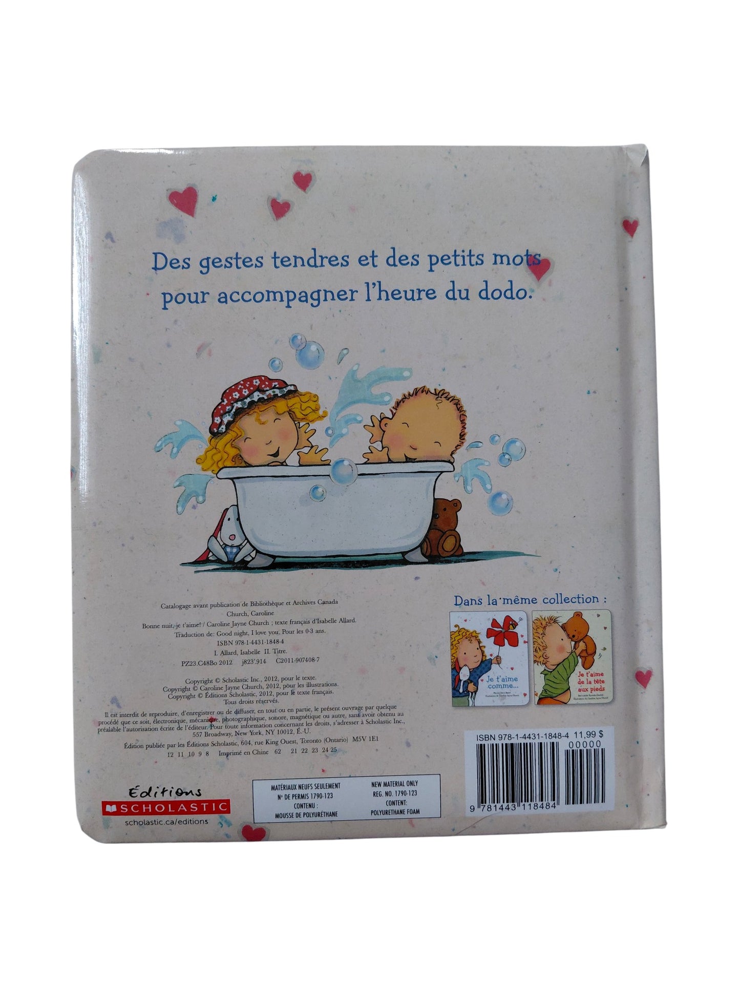 Bonne nuit, je t'aime !