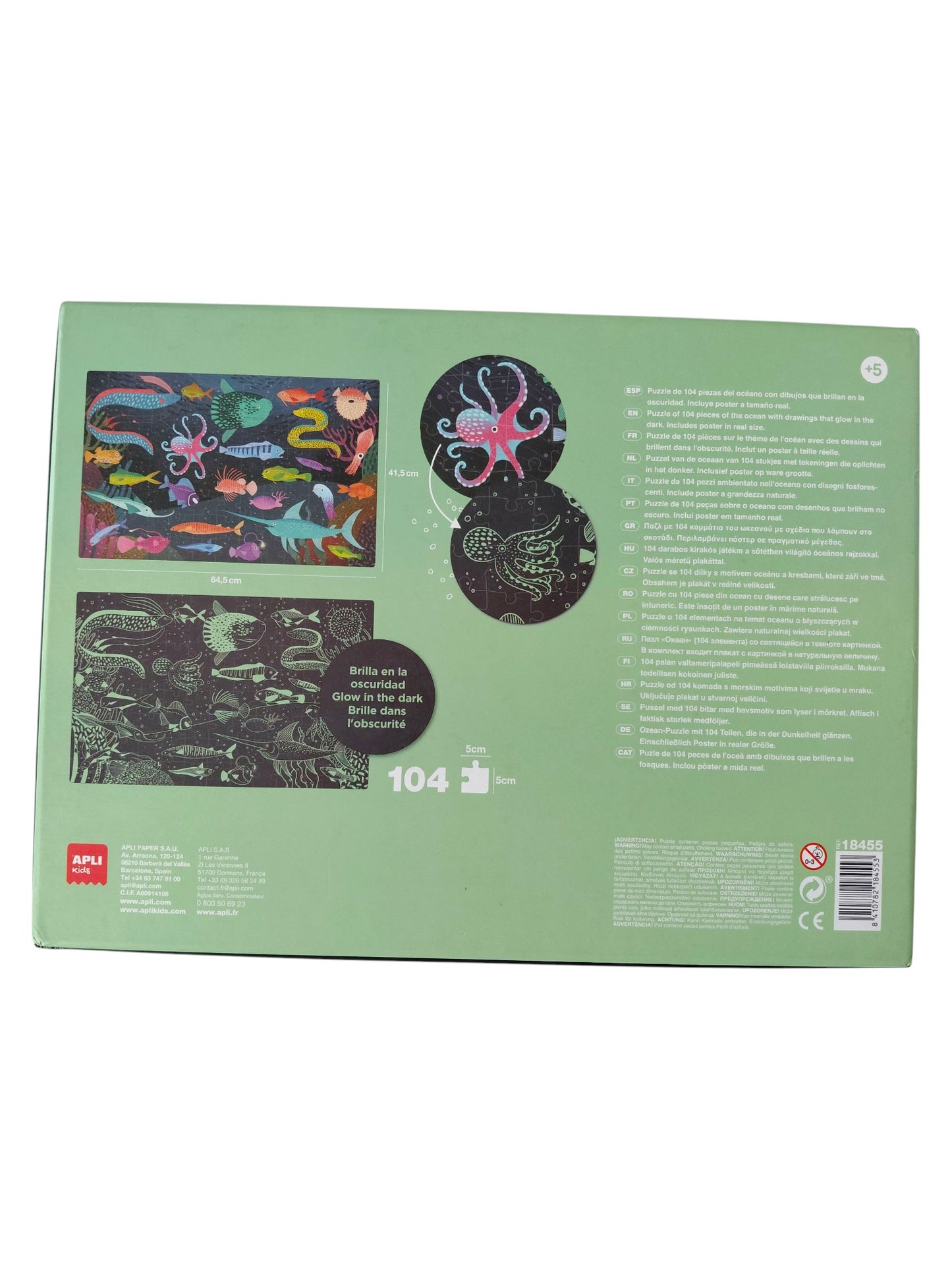 APLI - Casse-tête Glow in the Dark