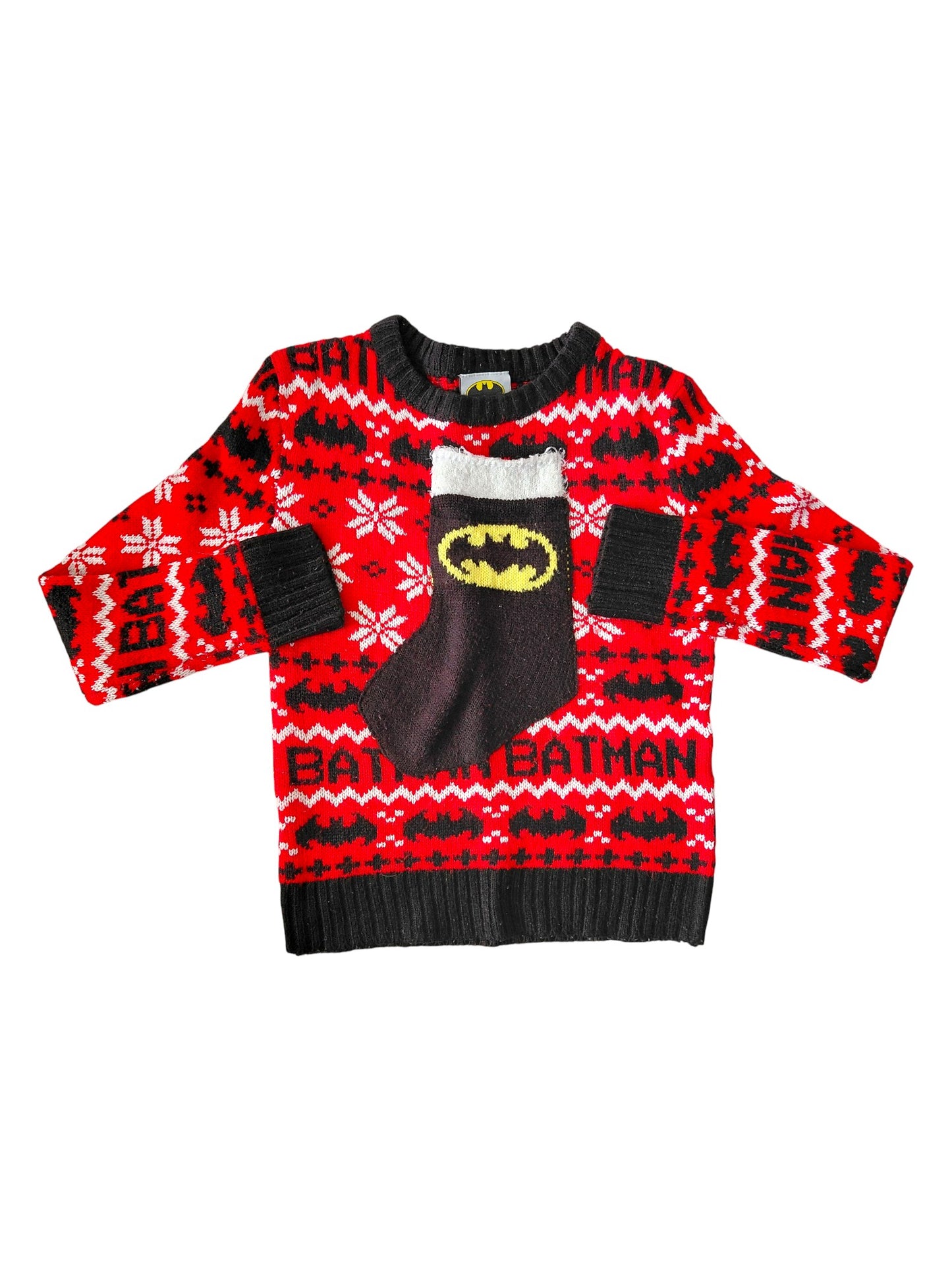 Chandail en tricot - Batman - 6 ans