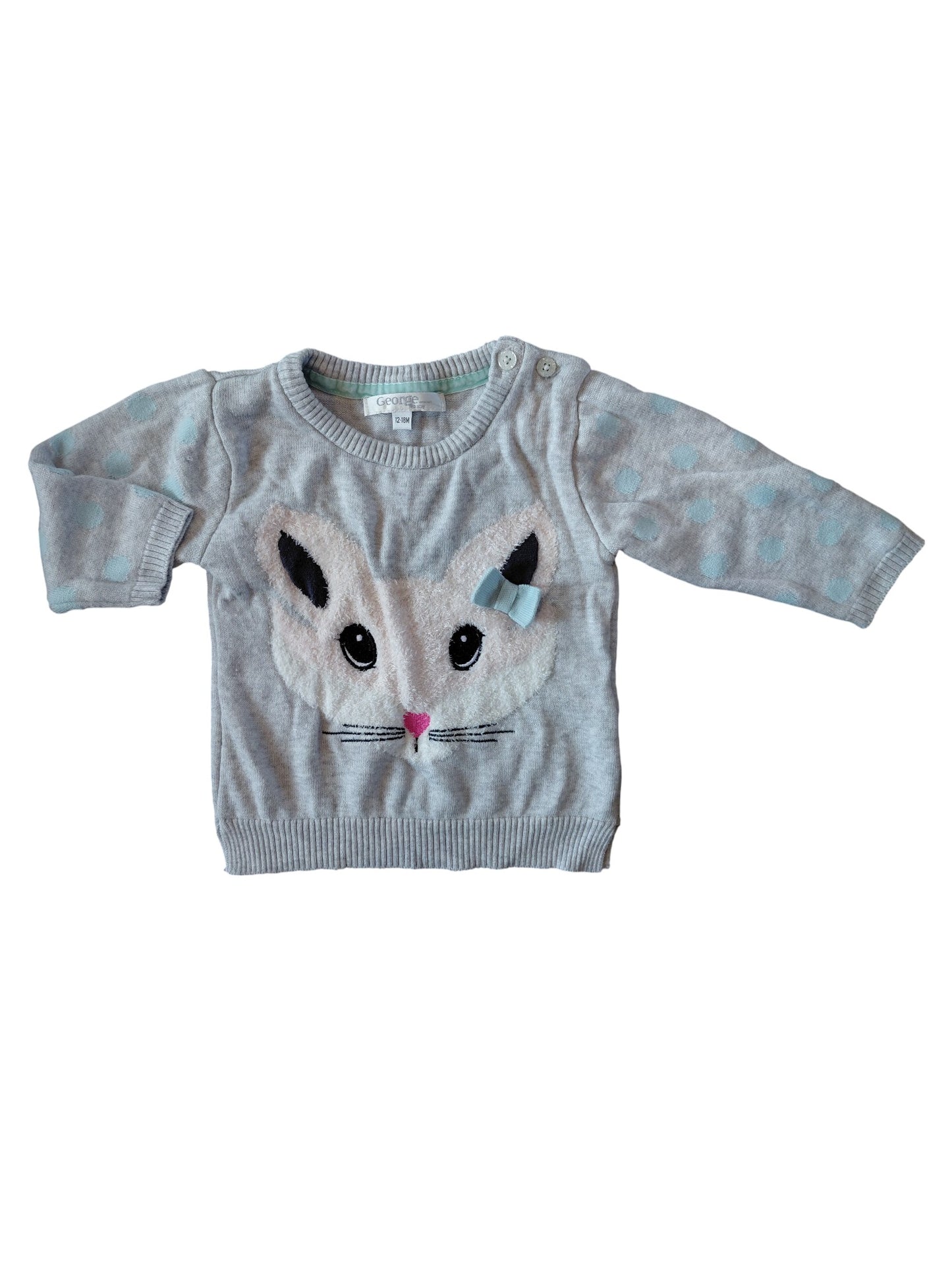 Chandail à manches longues - George - 12-18 Mois