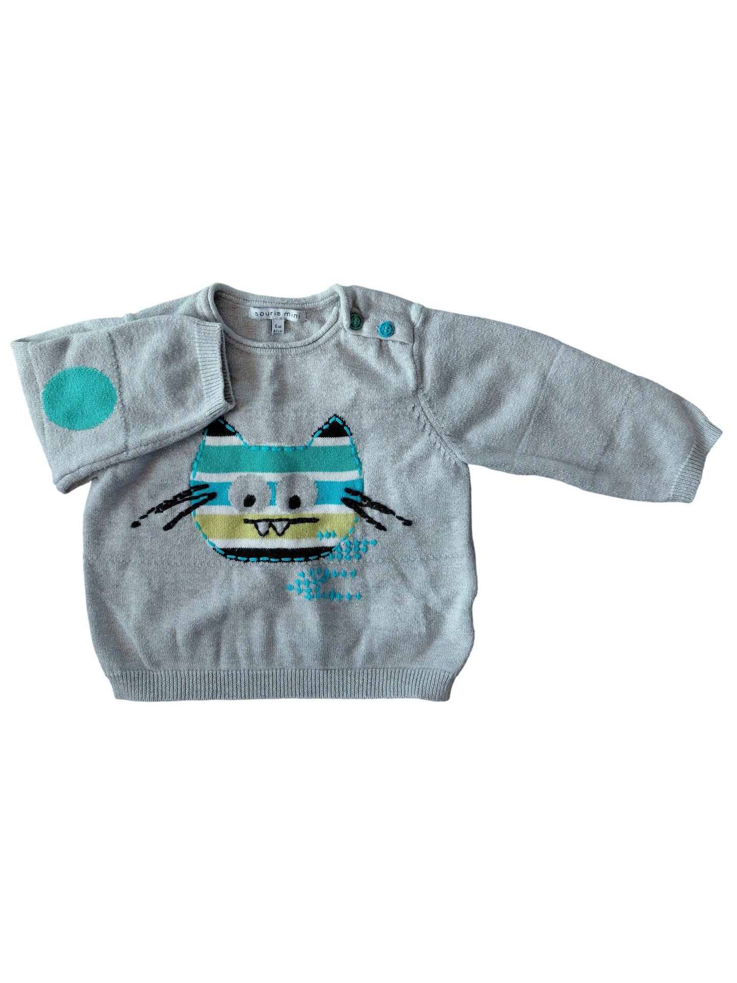 Chandail à manches longues - Souris Mini - 6 Mois