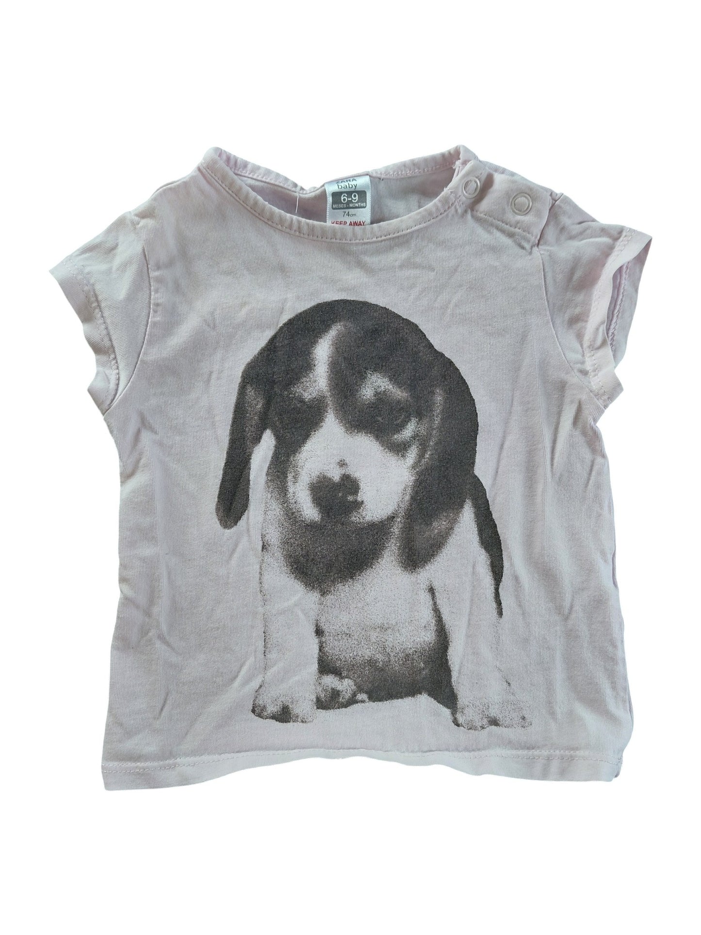 T-Shirt - Zara - 6-9 Mois