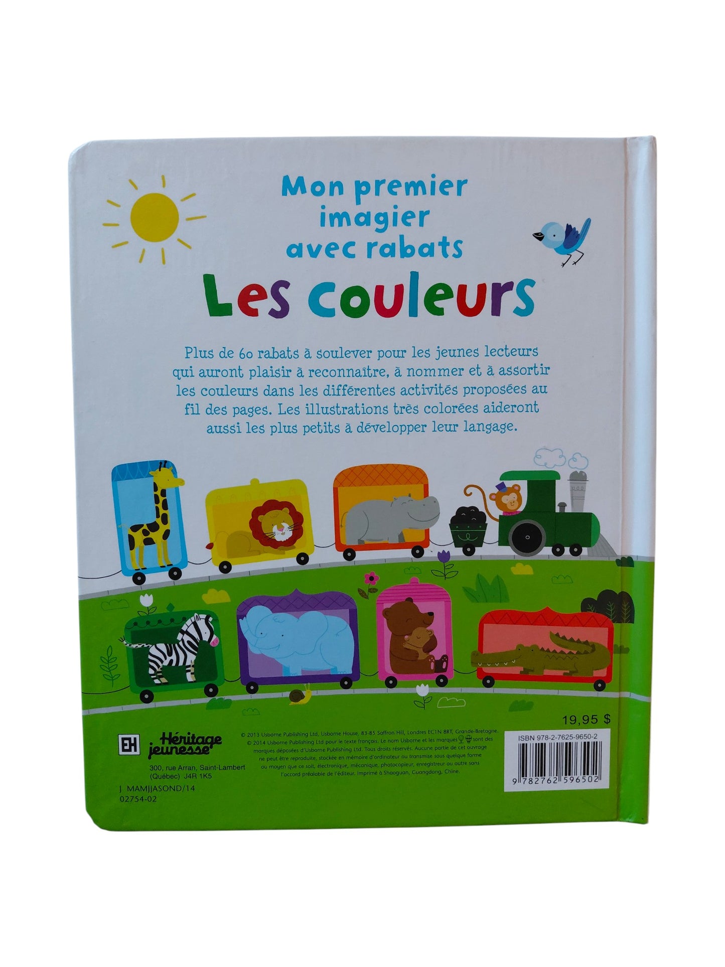 Les couleurs - Mon premier imagier avec rabats