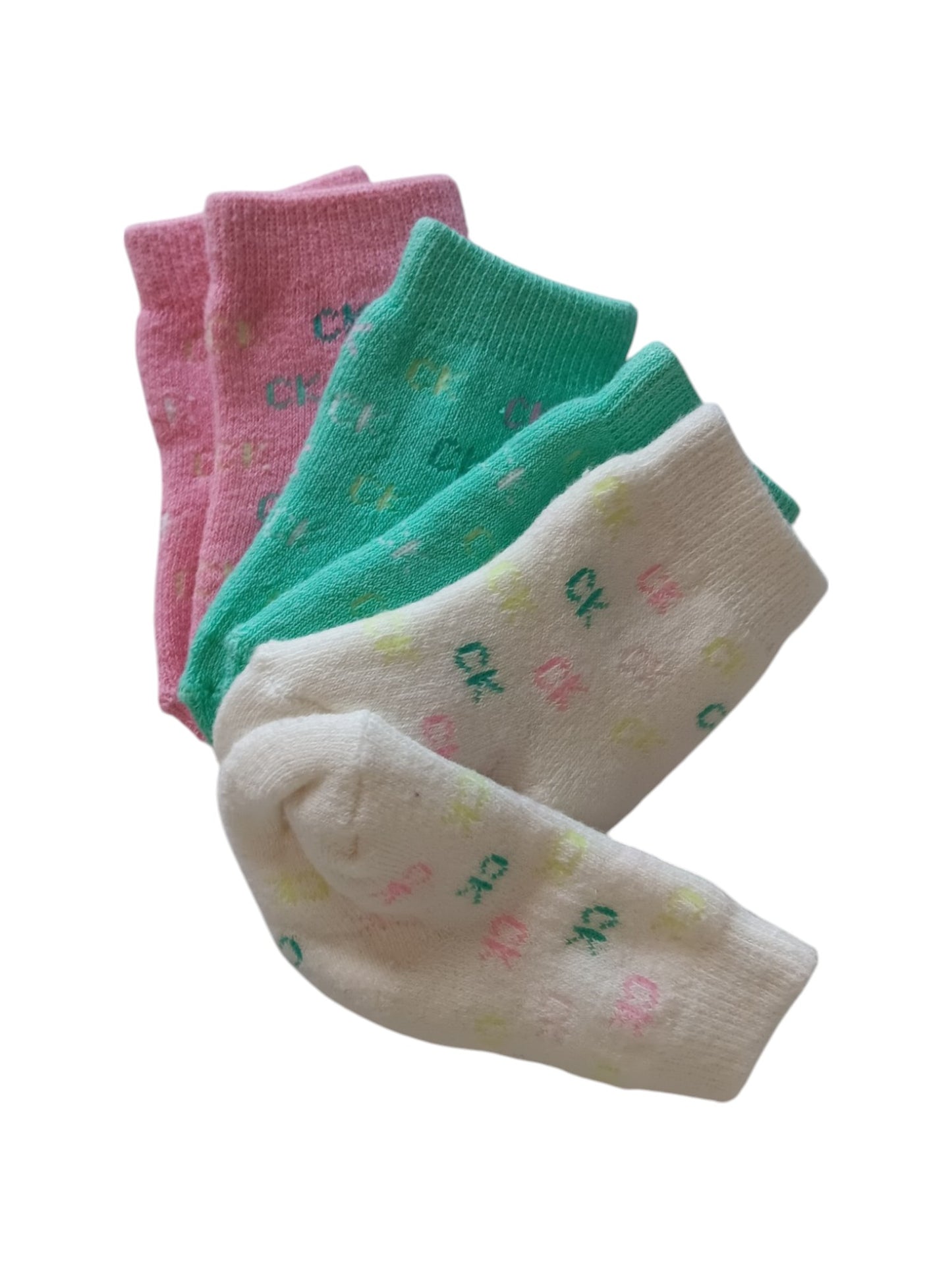 Trio de chaussettes - Inconnue - Approx 3-6 Mois