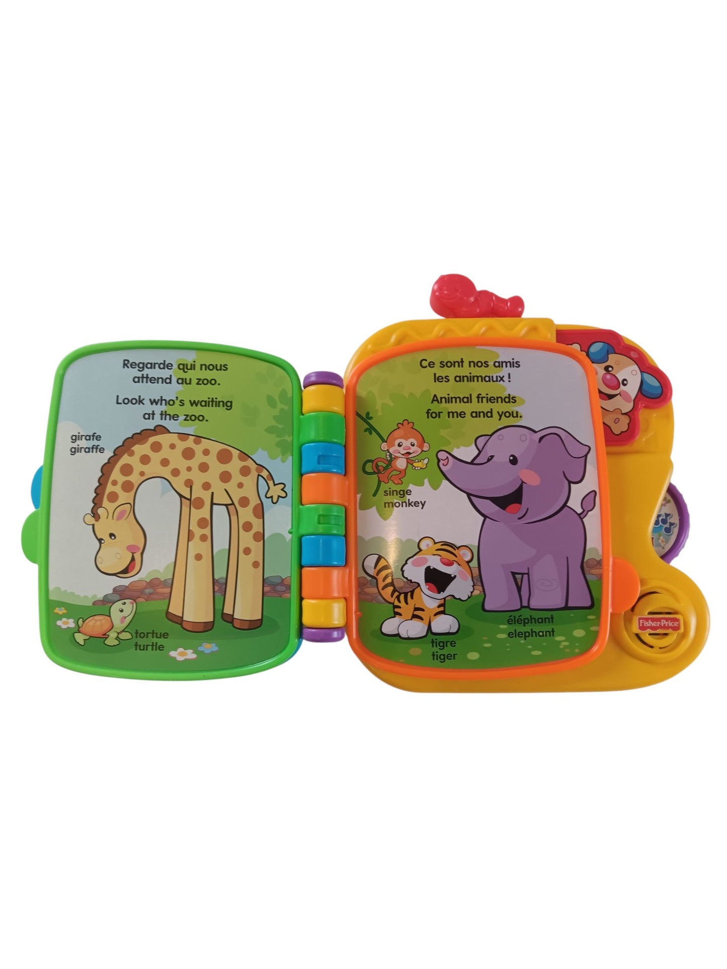 Livre Rires et Éveil Le chiot et ses amis - Fisher-Price