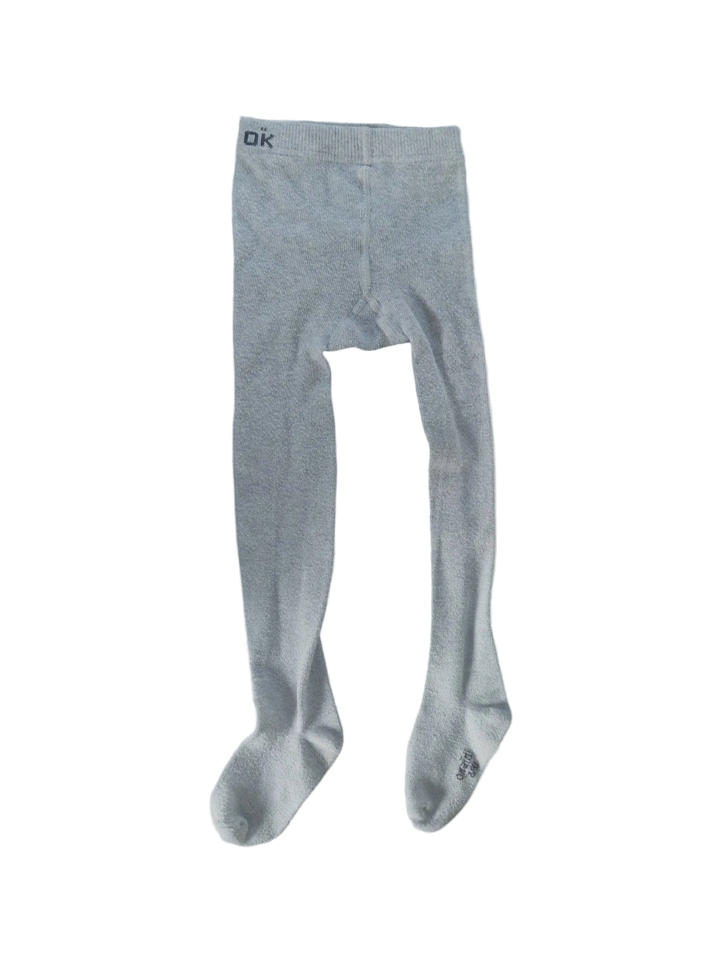Collant - Okaïdi - 2-3 ans *Blanc gris brillant
