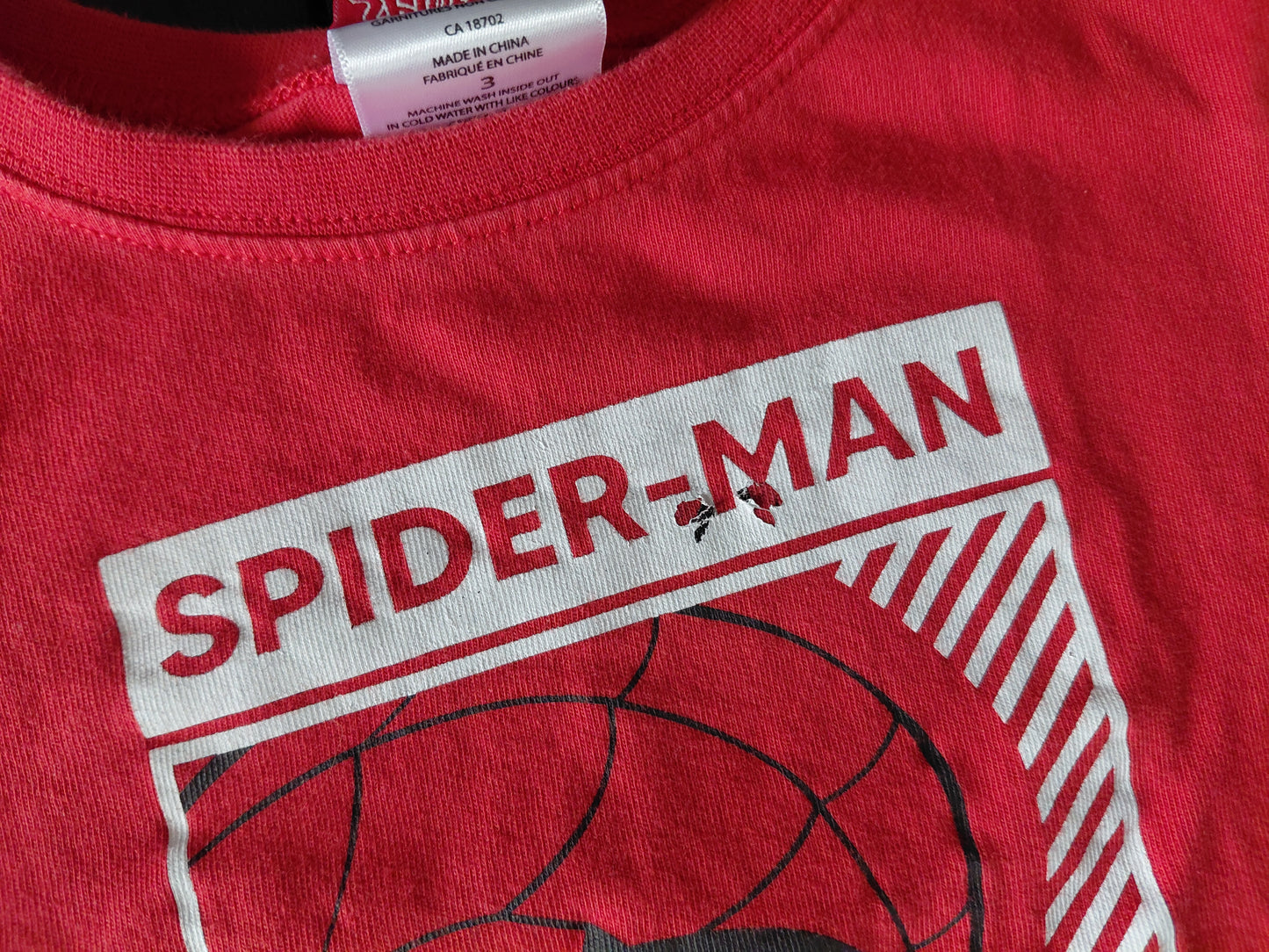 T-Shirt - Marvel - 3 ans *Petit accroc sur l'imprimé