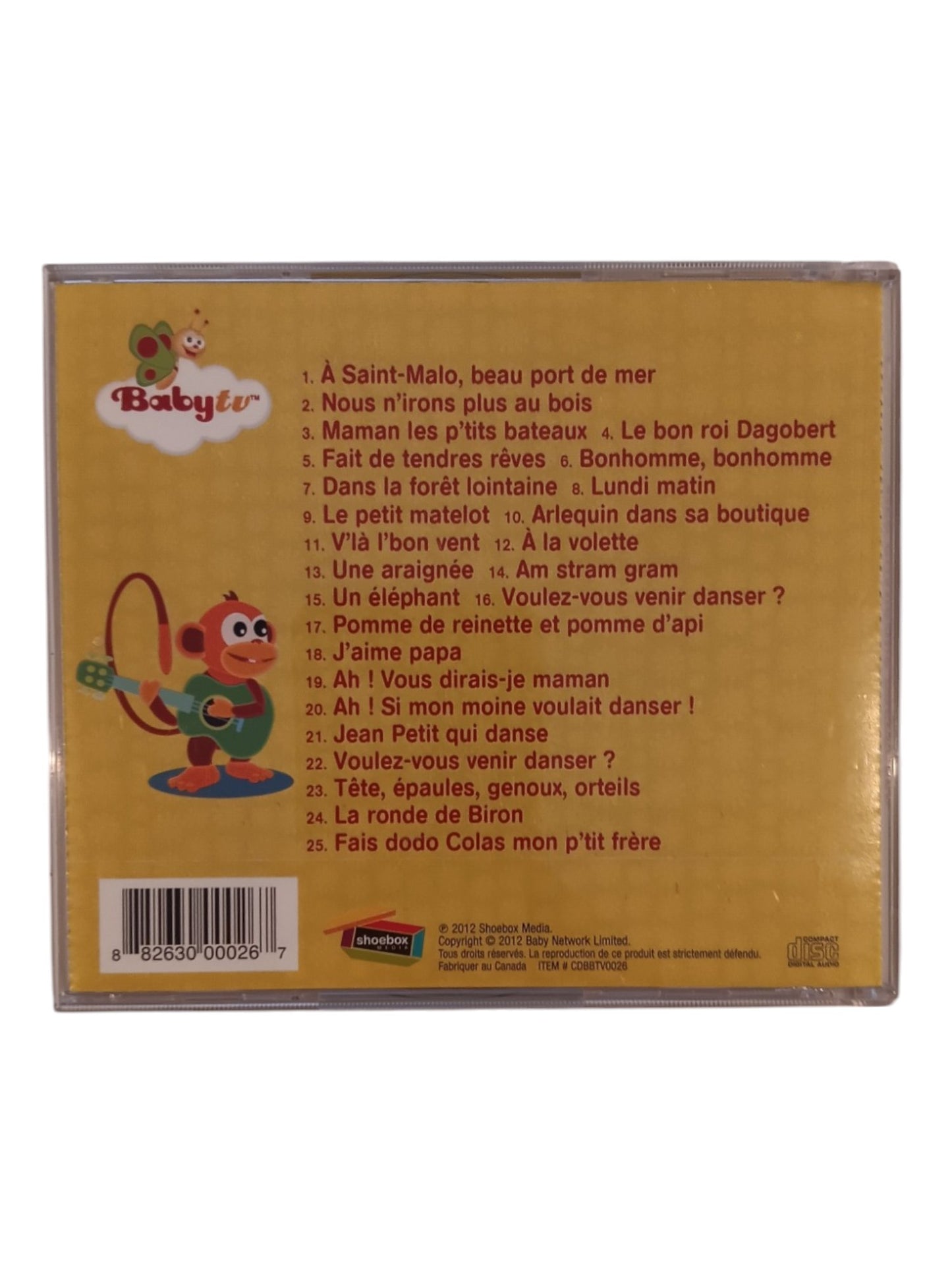 Mes chansons préférées - CD