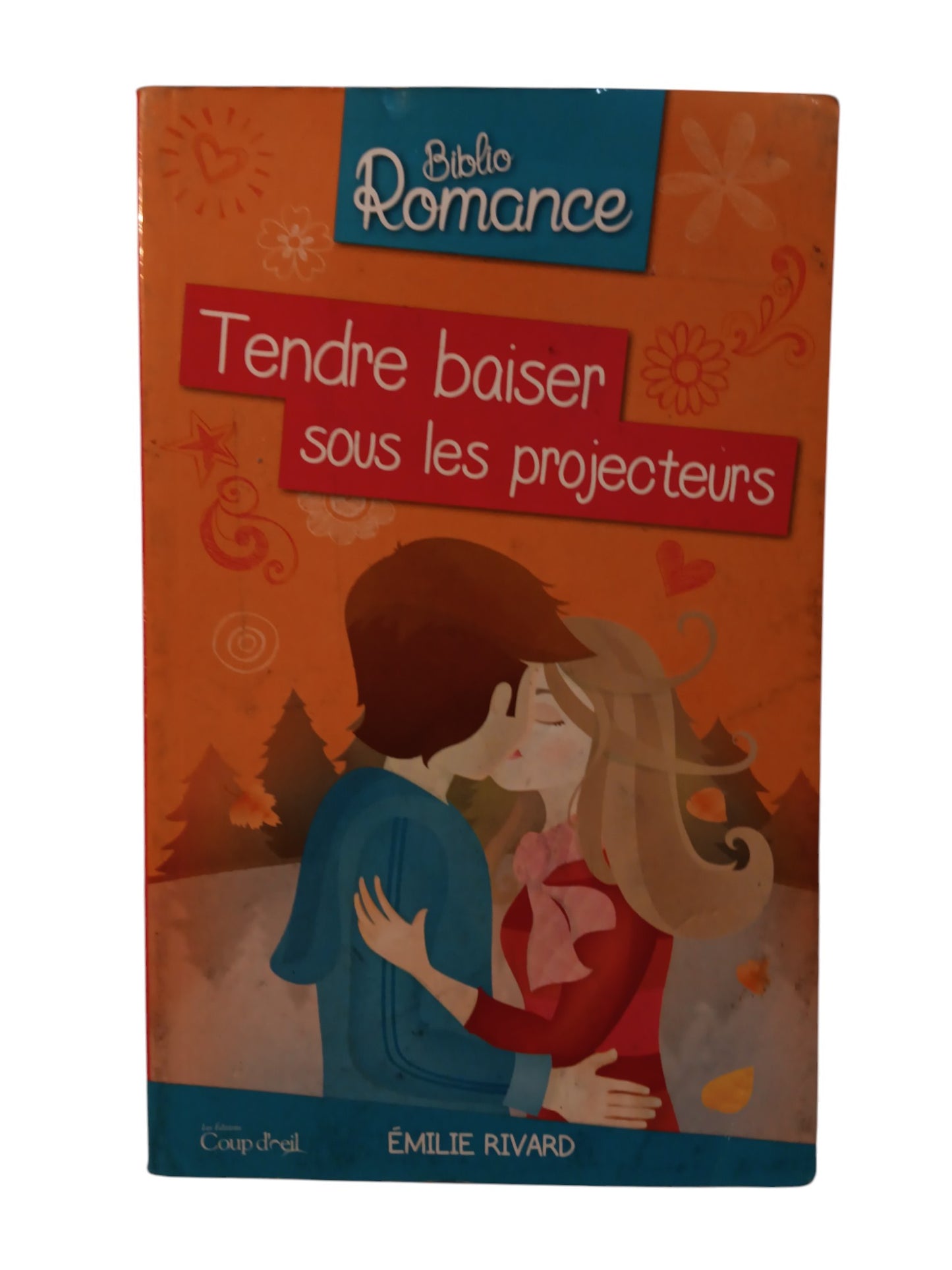 Biblio Romance - tendre baiser sous les projecteurs