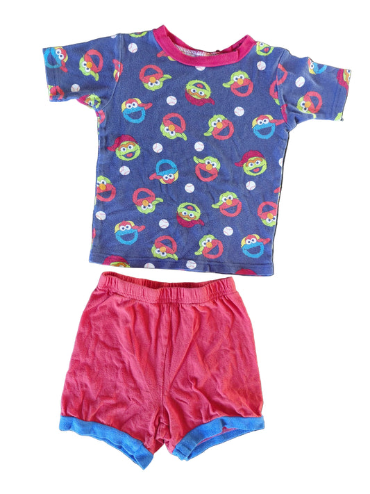 Pyjama - Mix C&B (Sesame Street/Marvel) - 4 ans