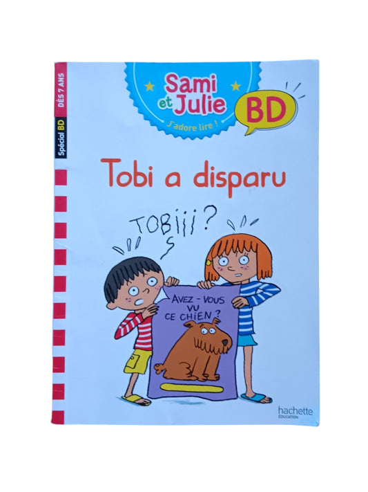 Sami et Julie BD : Tobi a disparu