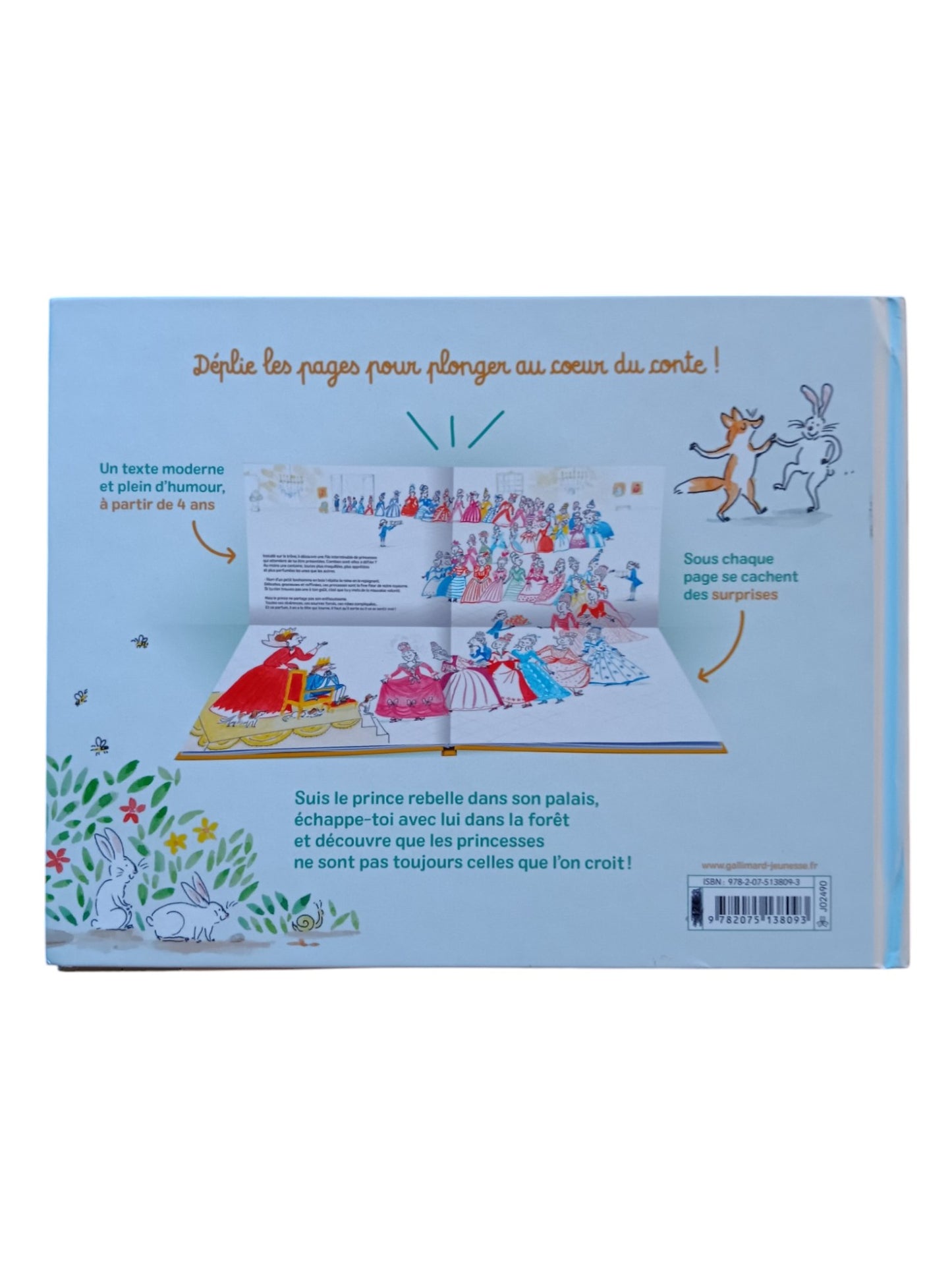Mes contes à déplier - La princesse au petit pois