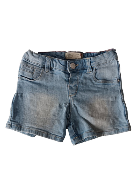 Short en denim - Zara - 12-18 Mois