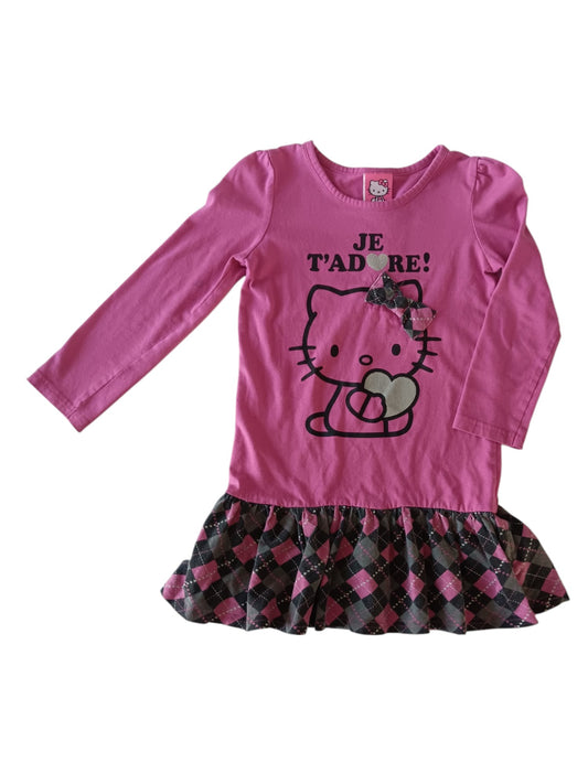 Robe - Hello Kitty - 4 ans *Imparfait