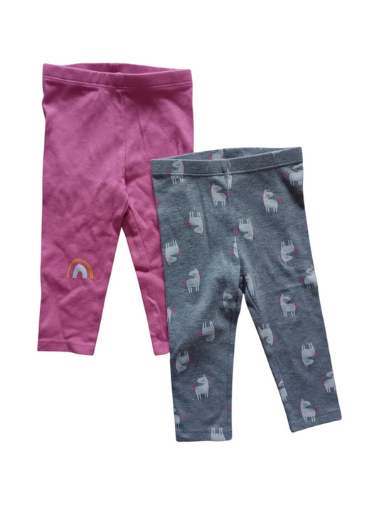 Duo de Leggings - Pekkle - 12 mois