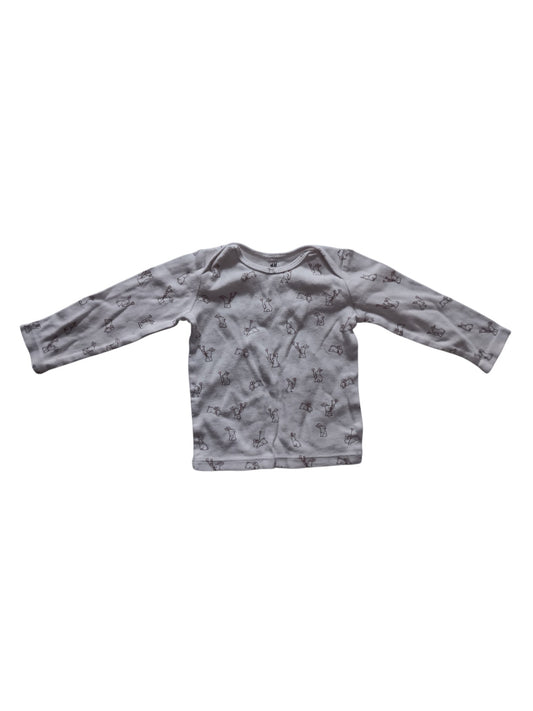 Chandail à manches longues - H&M - 4-6 Mois
