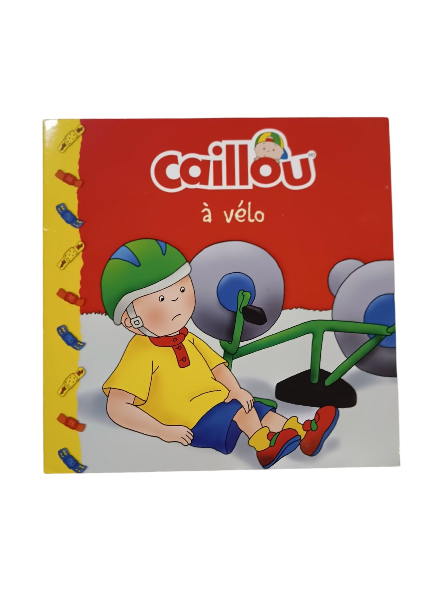 Caillou à vélo