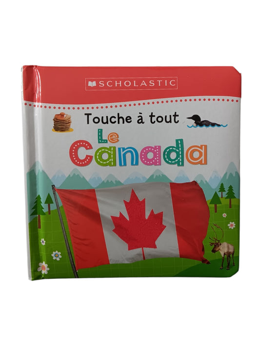 Touche à tout : Le Canada - Livre tactile