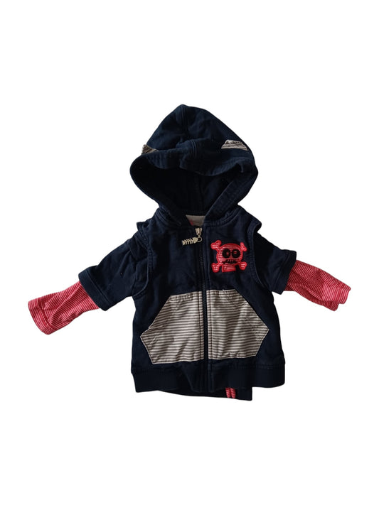 Duo Veste et Chandail - Du Pareil Au Même - 3 Mois ♥
