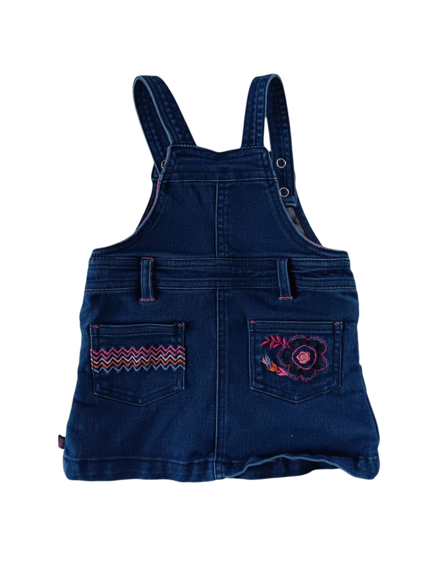 Robe salopette - Nano - 12 Mois ♥