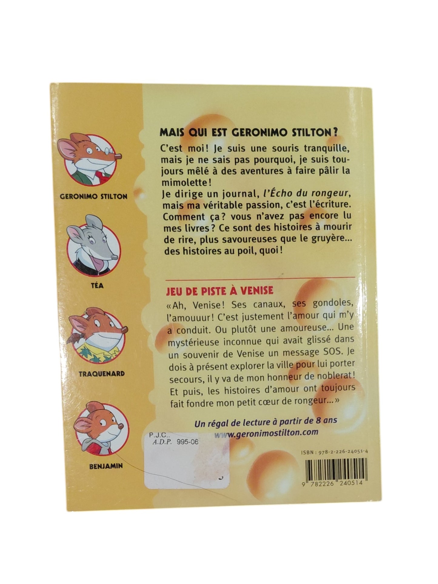 Geronimo Stilton - Jeu de piste à Venise