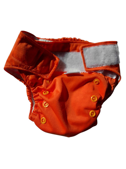 Couche lavable - Omaïki- Orange