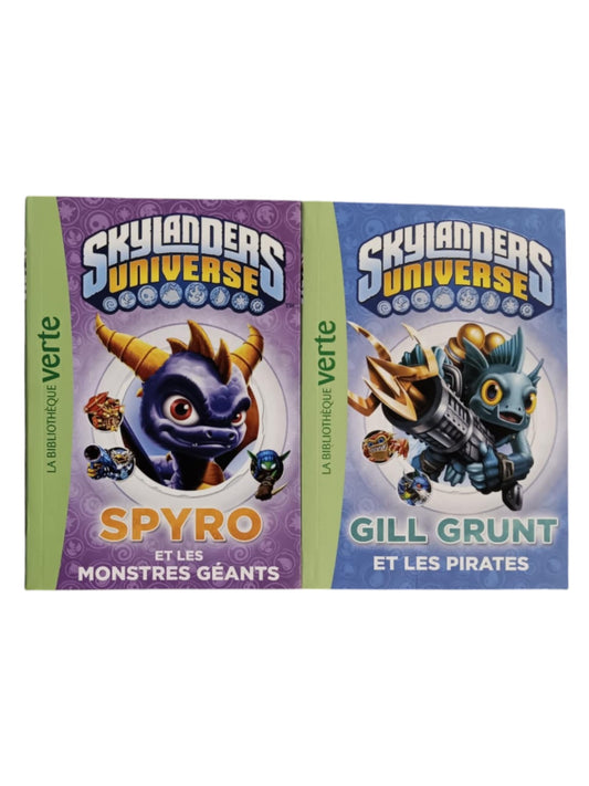 Duo de livre -  Skylanders Universe