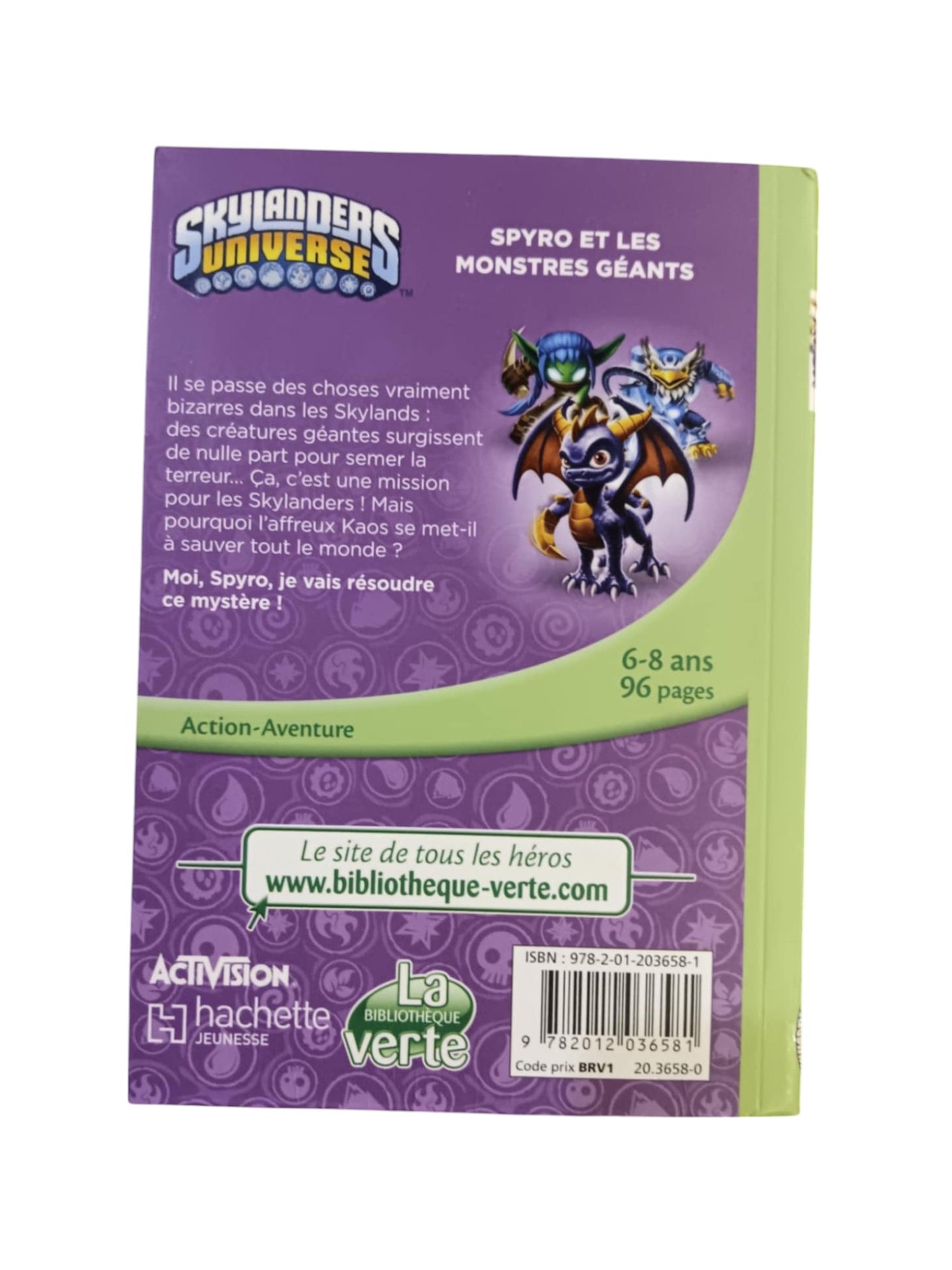 Duo de livre -  Skylanders Universe