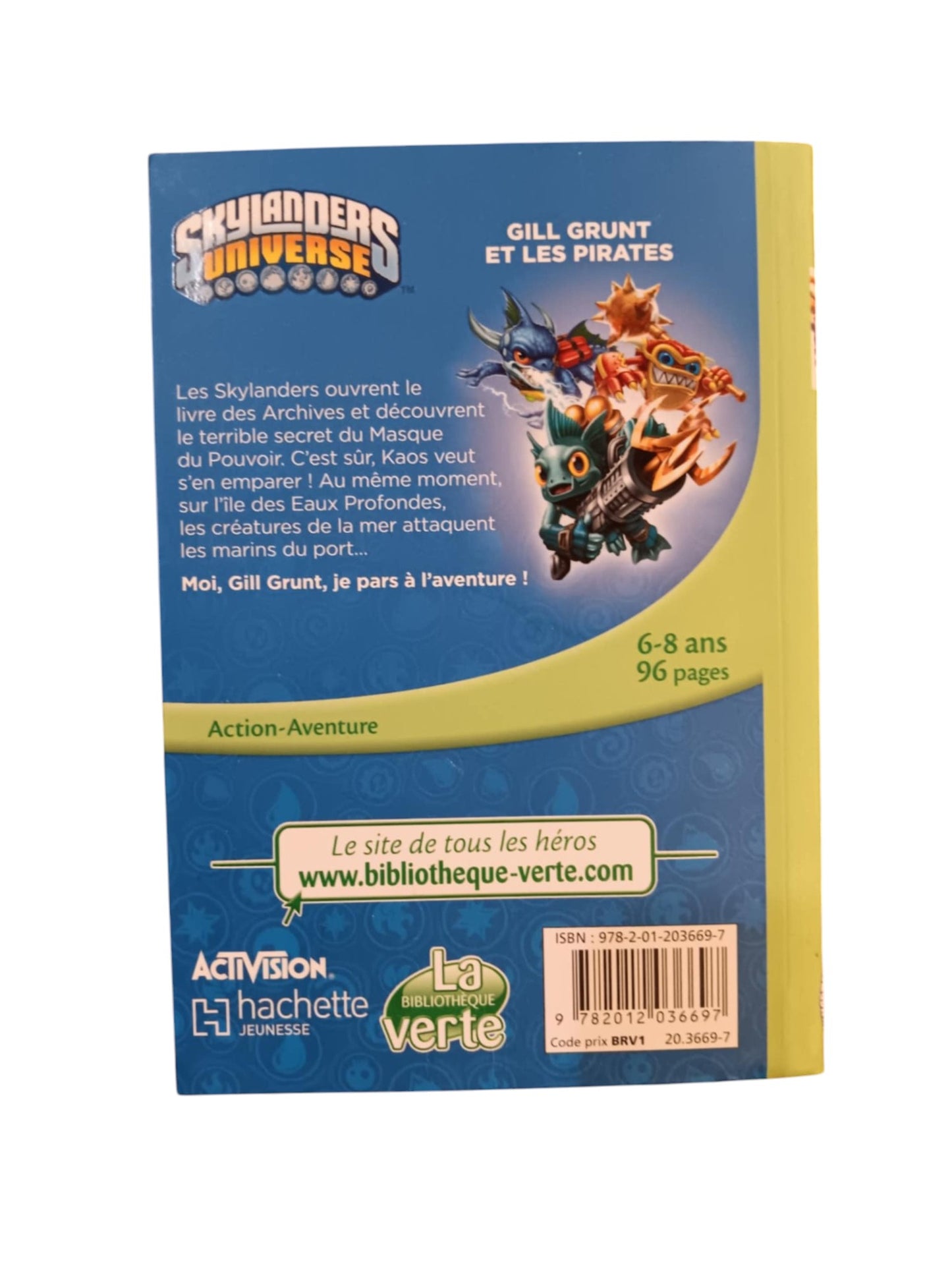 Duo de livre -  Skylanders Universe