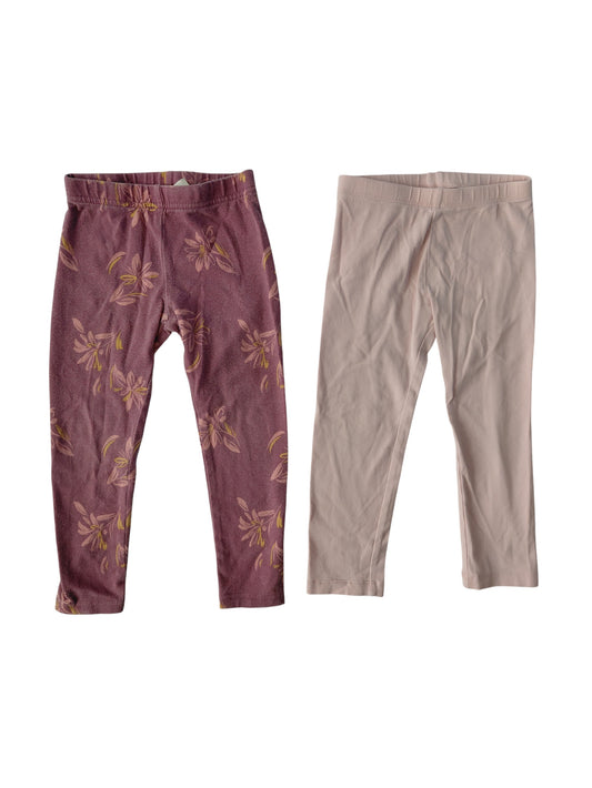 Duo de leggings  - Oshkosh/Old Navy - 3 ans *Léger imparfait