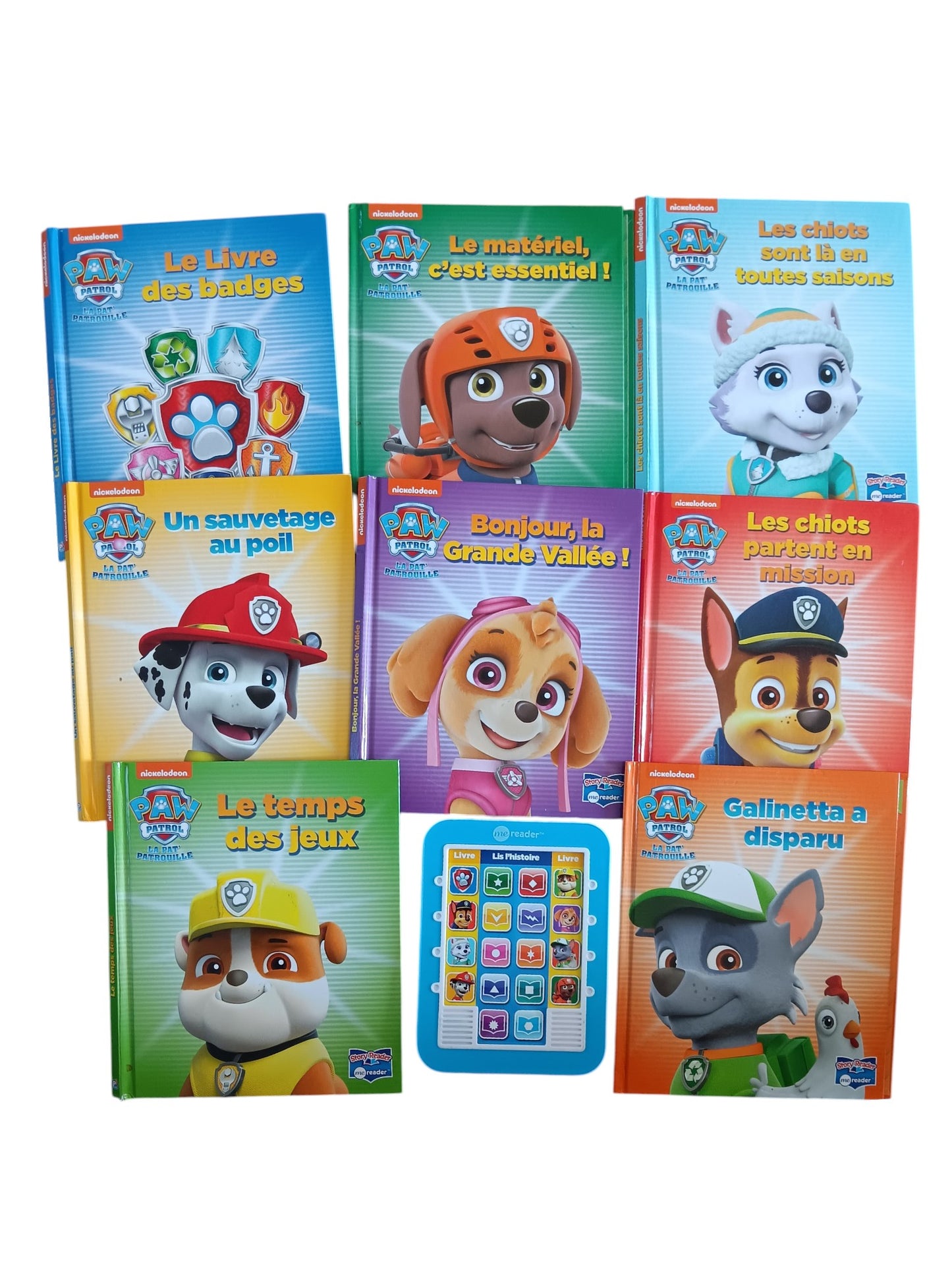 Pat' Patrouille - Coffret 8 livres Me Reader
