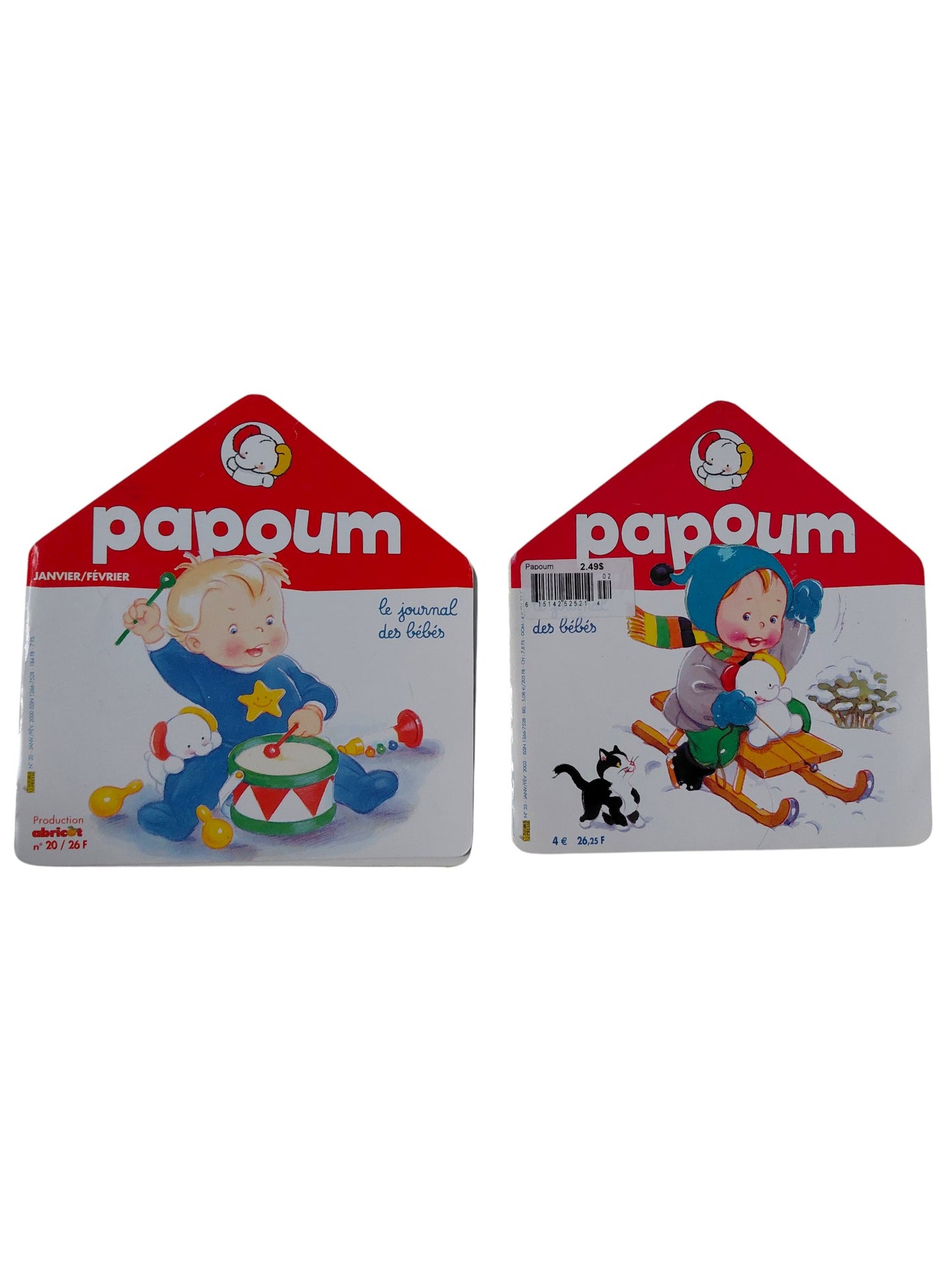 Papoum - Lot de 2