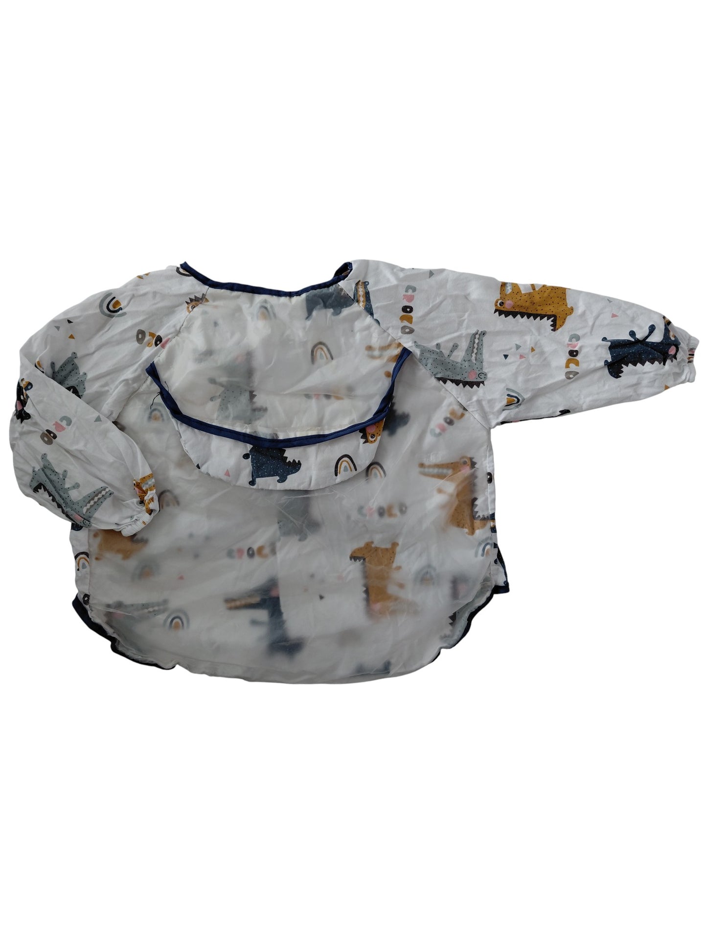 Bavoir manches longues - Crocodile *Imparfait