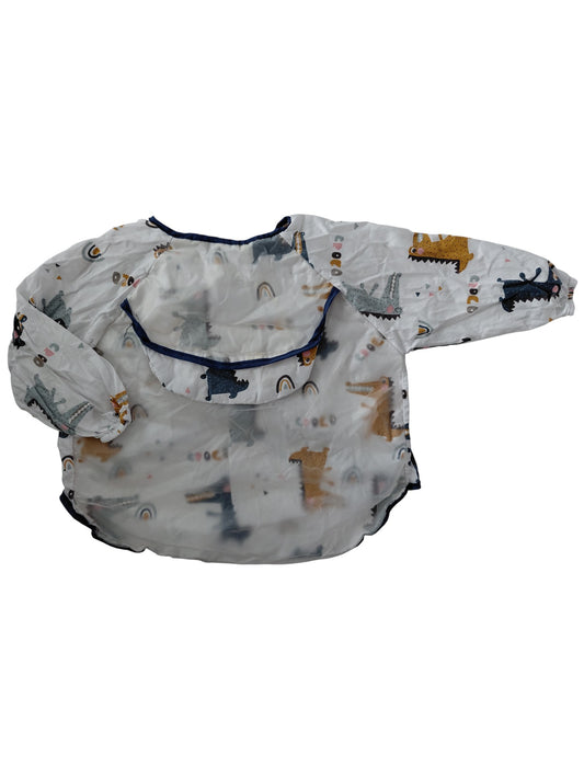 Bavoir manches longues - Crocodile *Imparfait