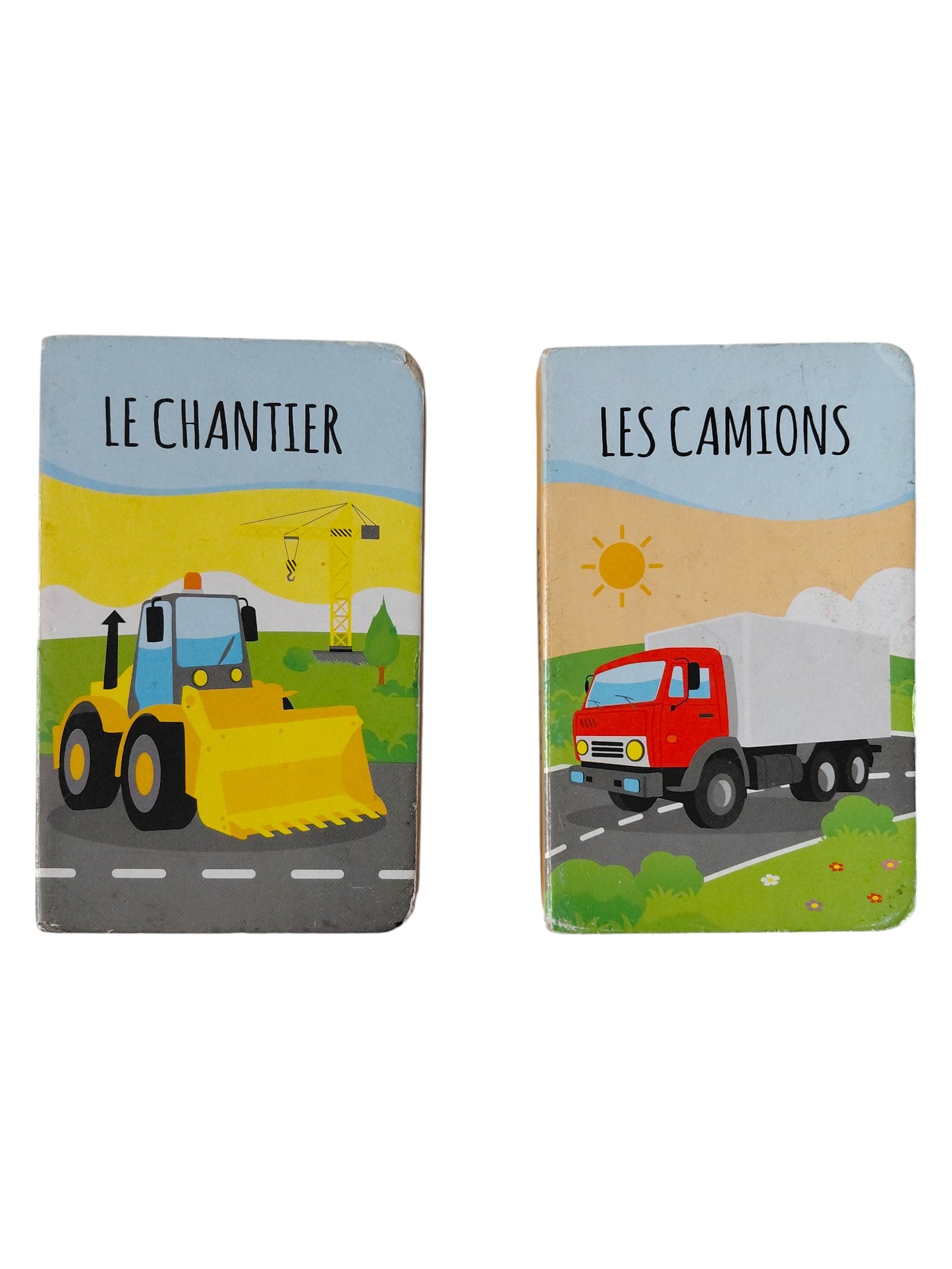 Lot de 2 livres tout carton