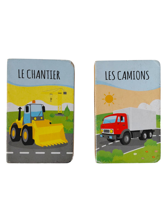 Lot de 2 livres tout carton