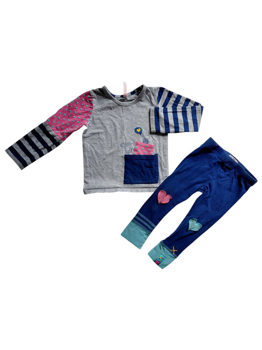 Ensemble C&B (2mcx) - Petite coquine - 24 Mois / 2 ans