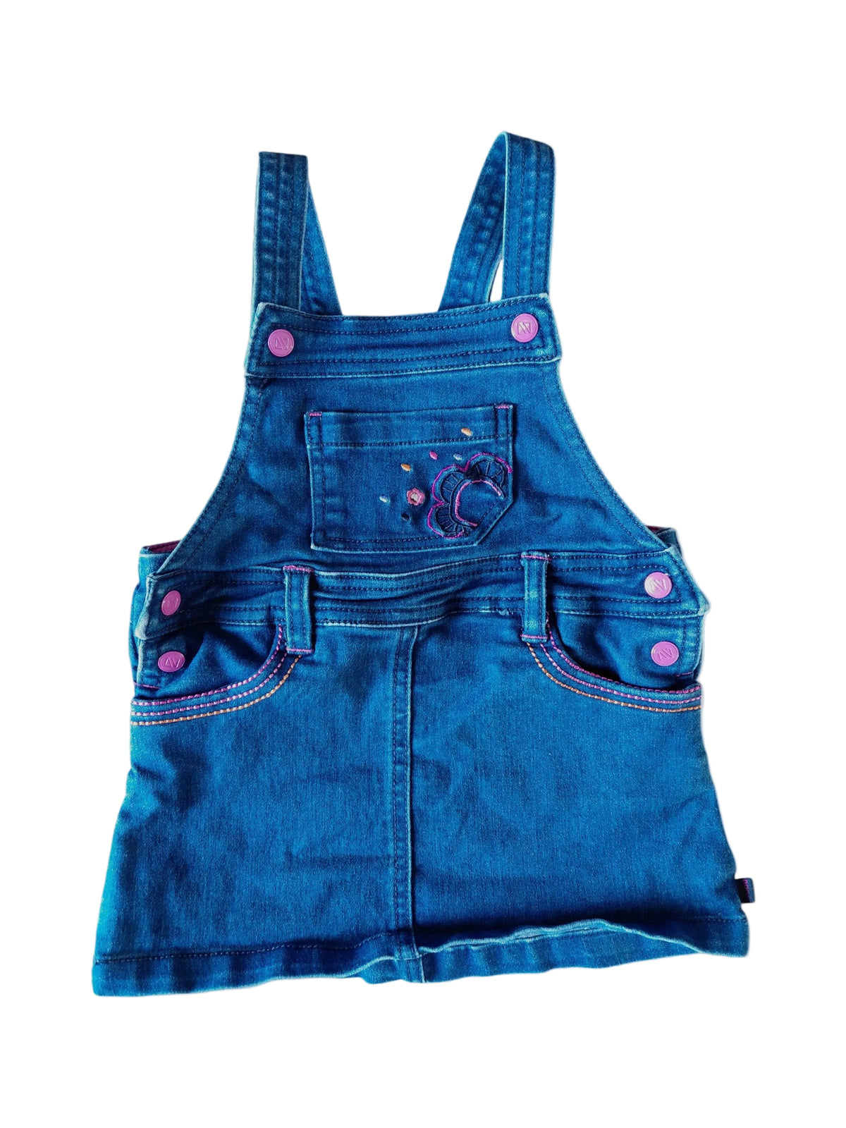 Robe salopette - Nano - 12 Mois ♥