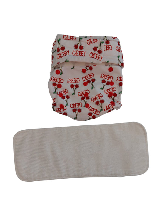 Couche lavable - Elf Diaper - Cerise