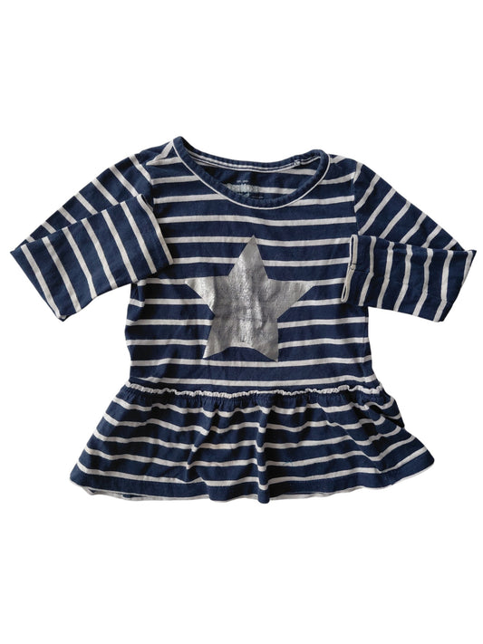Robe  - Oshkosh - 2 ans *Dessin craquelé