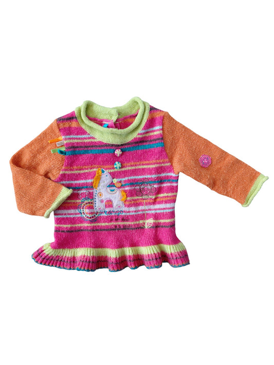 Chandail à manches longues - Deux par Deux - 18 Mois