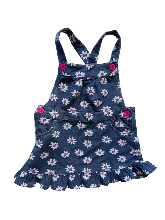 Robe salopette - George - 6-12 Mois